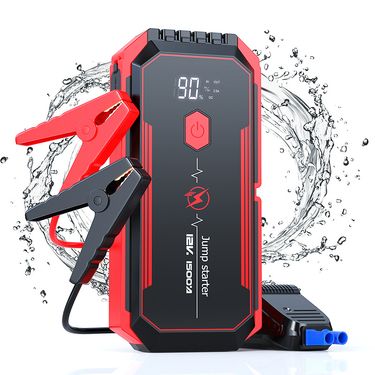 Emergency Digital Display Large Capacity Fast Charging Mobile Power Bank Car Jump Starter Ama_autovado.com