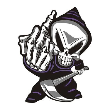 Hot Selling Car With Skull, Scratch Decorative Stickers, Window Glass, Personalized Creative Stickers_autovado.com