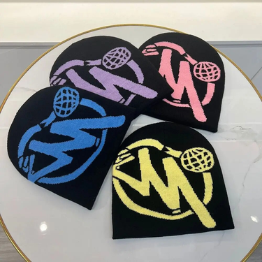 Hot Sale Personalized Pattern Knitting Hip Hop Hat Men Women Beanie Bonnet Gothic Wool Acrylic Winter Warm Skullies Y2k Ins Cold_autovado.com