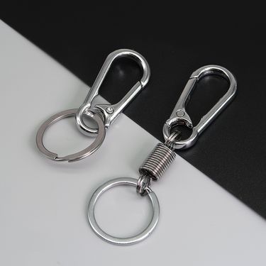 Key Chain Accessories Ring Car Motorcycle Key Spring Mountain Buckle For Men Waist Hanging_autovado.com