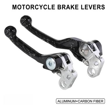 Carbon Fiber Motorcycle Brake & Clutch Levers - Lightweight & Durable Upgrade For Enhanced Control (Compatible With Multiple Models)_autovado.com