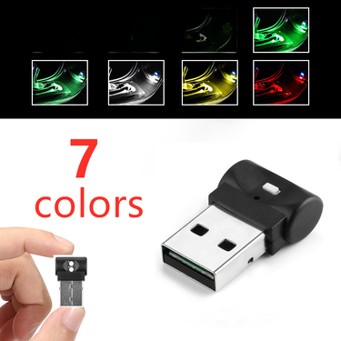 Mini USBLED car light car interior atmosphere light decorative light emergency lighting PC car colorful light steam_autovado.com