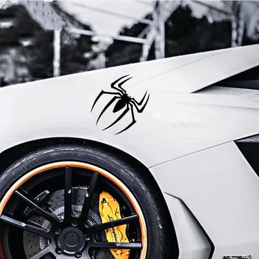 Car Stickers, Reptiles, Black Spiders, Electric Scooters, Motorcycle Decorations, Body Bumpers, Creative and_autovado.com