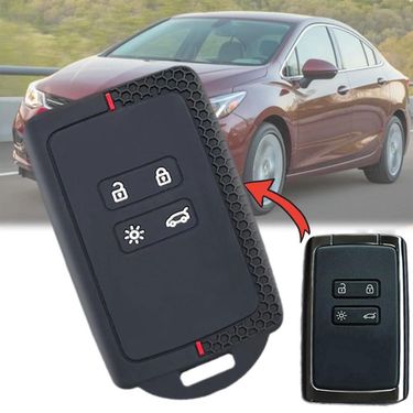 Car Suitable For Dongfeng Renault Kolejia Key Set Car Remote Control Honeycomb Silicone Bag_autovado.com