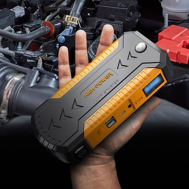 Power Bank 88000mAh Jump Starter 600A + Flashlight TM19D 12V 4 USB Ports & Powerbank 88000 MAh Motorcycle Jumper Car_autovado.com