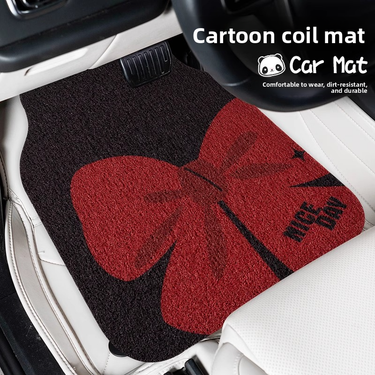 Floor For Girls Cute Anti-Dirty Universal Single Piece Driver's Side Car Mats_autovado.com