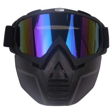 New riding mask Motorcycle helmet mask Retro motorcycle mask Multi-function goggles_autovado.com