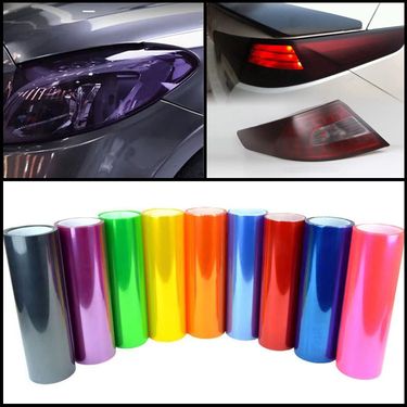 Car Headlight Blackened Brake Tail Anti-Scratch Color Changing Motorcycle Transparent Light Film_autovado.com
