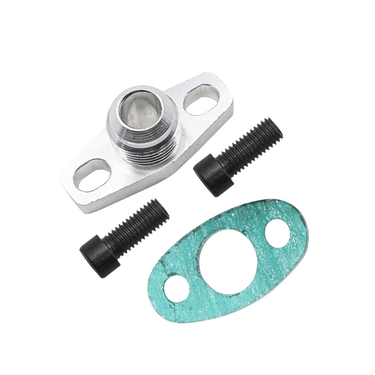 Auto parts AN10 aluminum alloy GT28GT30 turbocharger flange turbine oil inlet repair flange kit_autovado.com