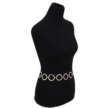 HOT Y2k Women's Fashion Cute Heart Shaped Metal Dress Jeans Chain Waistband Accessories Waist Belt for Women_autovado.com