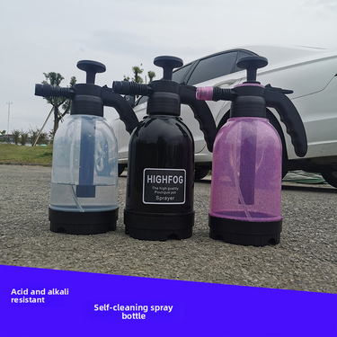 2L Acid And Alkali Resistant Pressure Sprayer Watering Can Wash Liquid Self-Cleaning Car Beauty Spray Bottle_autovado.com