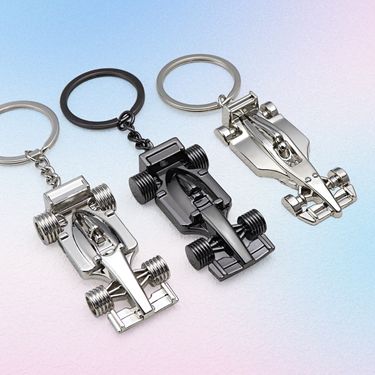 F1 Racing 4S Car Exhibition Advertising Business Gift Metal Keychain_autovado.com