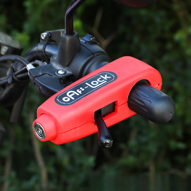 Motorcycle Throttle Handlebar Anti-theft Electric Vehicle Helmet Grip Caps Lock_autovado.com