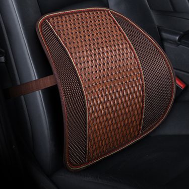 Summer waist rattan car seat pillow wholesale European classical style breathable constant temperature waist supply_autovado.com