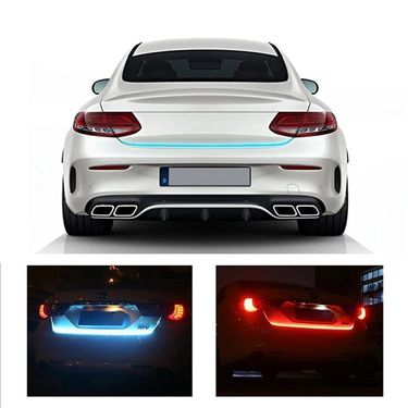 hot selling car trunk light atmosphere LED modified decorative light runs through the tail box light belt steering brake 1.2 meters_autovado.com