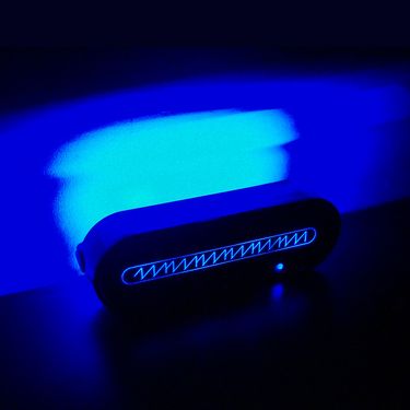 LED Car Aromatherapy Vent Ambient Light, Monochrome Seven Color Pattern Can Be Changed, Built-in Battery Charging,_autovado.com