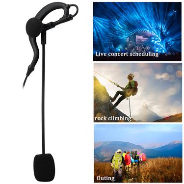 Hot selling referee headphone line two-way voice referee arbitration in-ear, hanging ear_autovado.com