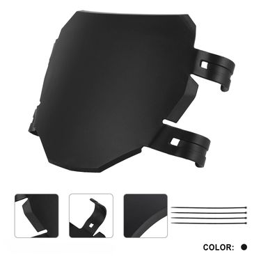 High-Quality PP Motorcycle Number Plate - Durable & Weatherproof Customizable License Plate Holder For Bike Modification (22x16.5x7cm)_autovado.com