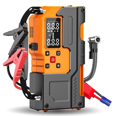 Wireless Portable Air Pump, Car Emergency Start Power Supply, Charging And Electric Treasure Integration_autovado.com