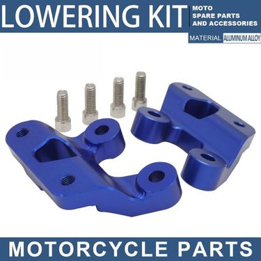 Motorcycle Footpeg Lowering Kit - Adjustable Off-Road Bike Footrest Mounting Bracket For Enhanced Comfort & Control (Multiple Colors Available)_autovado.com