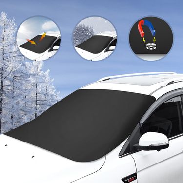 Car snow shield front windshield cover front windshield winter windshield snow protection winter car window snow and frost antifreeze cover_autovado.com