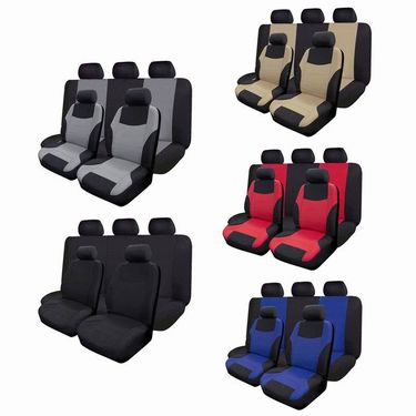 Car seat cover four seasons universal polyester cushion cover exploded_autovado.com