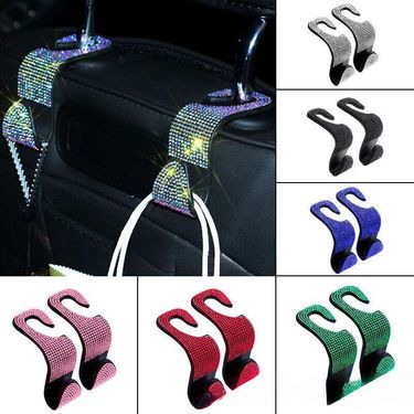 Hot Diamond Hidden Back Creative Car Multi Functional Seat Hook Bag_autovado.com