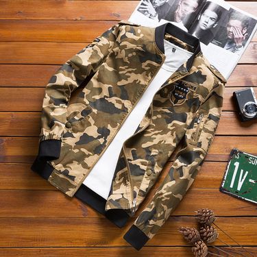 Men's Clothing jacket Large Size jacket Bomber jacket Men's jacket Coat Men's Work jacket Camouflage _autovado.com