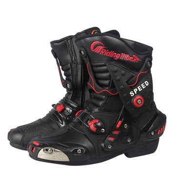 Cycling tribe motorcycle riding shoes racing boots men anti fall off road motorcycle boots motorcycle shoes_autovado.com