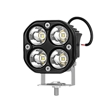 AUTOPALS 3-Inch Square LED Spotlight Car Light 8000LM 6000K Combo 2PCS Off-Road Spotlight, High-Brightness Waterproof Outdoor Work Fog Driving Lamp_autovado.com