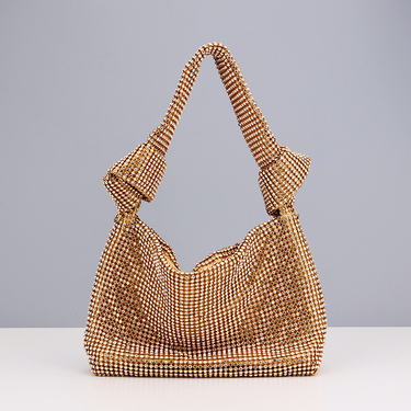 Internet celebrity popular rhinestone handbag dinner bag ladies dress versatile bag European and American banquet evening bag_autovado.com