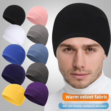 Winter Motorcycle Warm Outdoor Running Windproof Cold-Proof Sports Road Bike Ear-Covering Cycling Hat_autovado.com