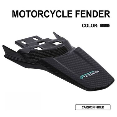 Carbon Fiber Rear Fender For Electric Dirt Bike - Lightweight & Durable Mudguard For Off-Road Motorcycle Accessories_autovado.com