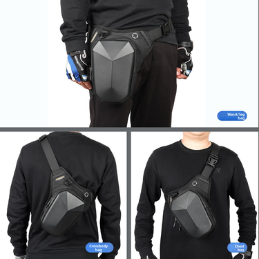 Cycling Motorcycle Multi-Functional Waterproof Outdoor Crossbody Tactical Leg Men's Waist Bag_autovado.com