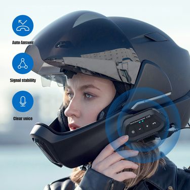 LX2 Motorcycle Full Half Waterproof Rider Wireless 5.3 Helmet Bluetooth Earphones_autovado.com