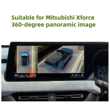 360° Panoramic Camera System For Mitsubishi Xforce - OEM Style HD Night Vision Parking Assistant With 4K DVR & Loop Recording_autovado.com