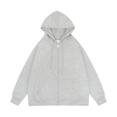 Men's Clothing iron zipper hoodie light cardigan zipper hooded sweatshirt _autovado.com