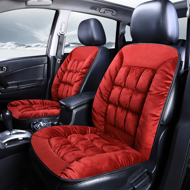 Yuanmheng Autumn Winter Universal Plush Car Front Seat Cover Cushion Auto Soft Pad Mat_autovado.com
