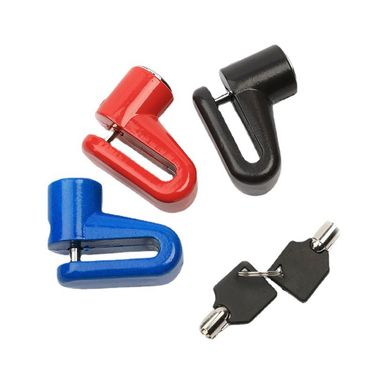 Plum Blossom Motorcycle Brake Vehicle Electric Bike Bicycle Anti-theft Lock Disc Padlock_autovado.com