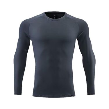 Men's Clothing Long-Sleeved Sports T-Shirt Running Quick-Drying Tights Fitness Breathable Training Outdoor Clothing Round Neck Sweatshirt_autovado.com