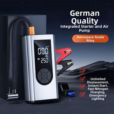 NPC | Portable Car Jump Starter With Air Compressor_autovado.com