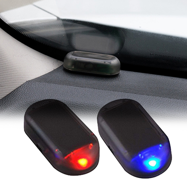 Yuanmheng Car Alarm Flashing Light LED Solar Power Anti-theft Security Warning Lamp_autovado.com