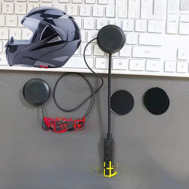 Motorcycle helmet Bluetooth headset headset microphone large volume stereo waterproof song phone take-out rider_autovado.com