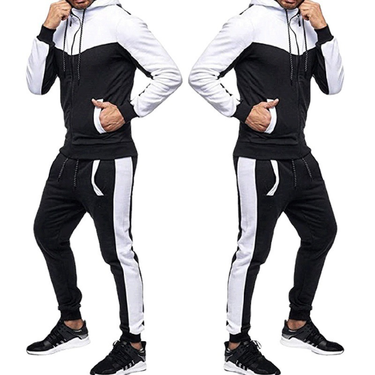 Men's Clothing Autumn and Winter Sweatshirt Suit Men's Casual Hooded Sweatshirt Suit Men's Sports Cardigan Sweatshirt Suit Manufacturer_autovado.com