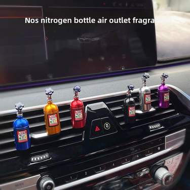 Hot Selling NOS Perfume Nitrogen Bottle Air Outlet Decoration Aromatherapy Car Fragrance_autovado.com