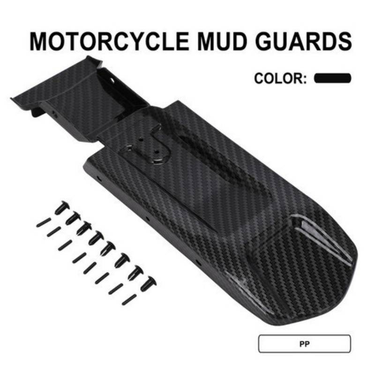 Upgraded Carbon Fiber Pattern Rear Fender Inner Panel For X260 X160 Electric Dirt Bike – Durable PP Material_autovado.com