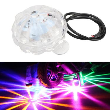 New Motorcycle Electric Vehicle 12V Colorful Flashing Chassis Modification Atmosphere Decoration Light_autovado.com