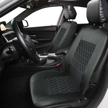 PU leather car seat cover Universal model suitable for five-seater models_autovado.com