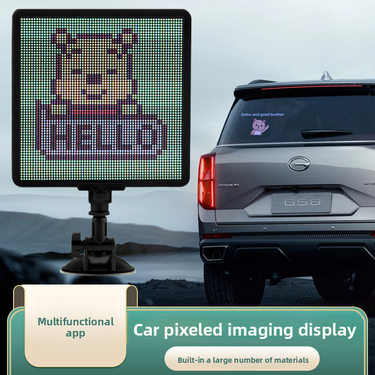 Window Expression APP Bluetooth Car Pixel Animation Screen Rear Windshield LED Display_autovado.com