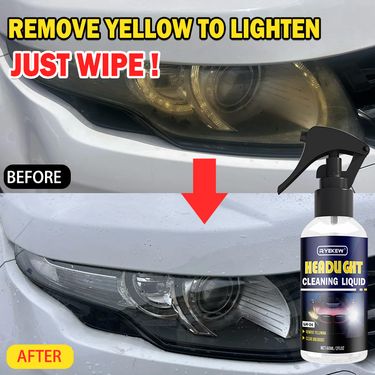 Ryekew Cleaning And Refurbishing Agent Scratch Yellowing Tool Car Headlight Repair Liquid_autovado.com